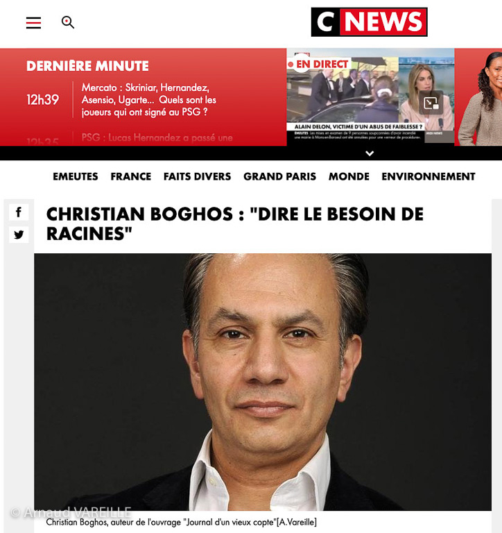 CNEWS - Portrait de Christian BOGHOS